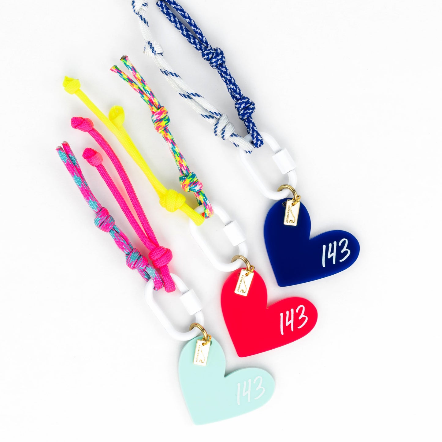 143 Bag Charm - Scituate Blue