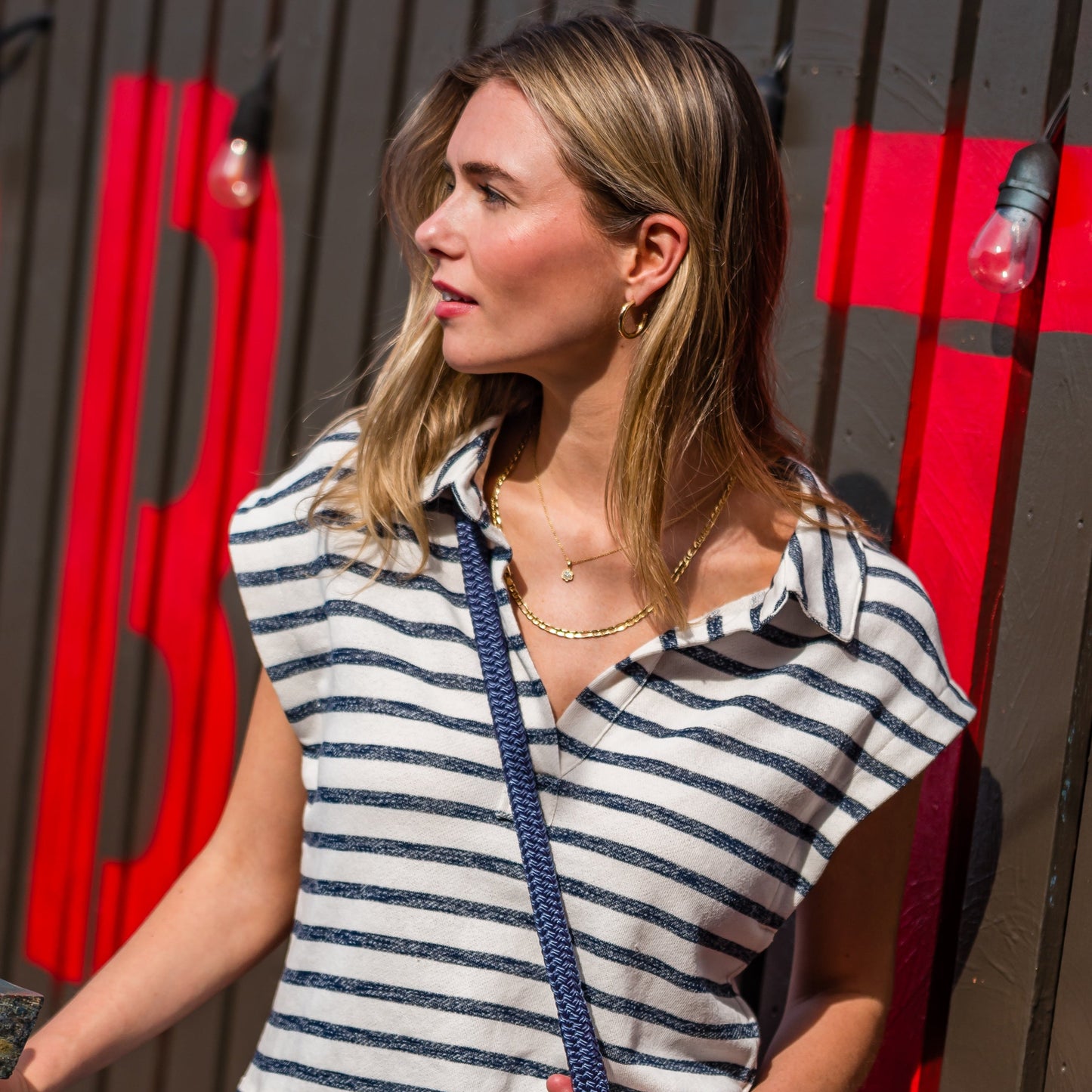 Starboard Crossbody Strap - Admiral Blue