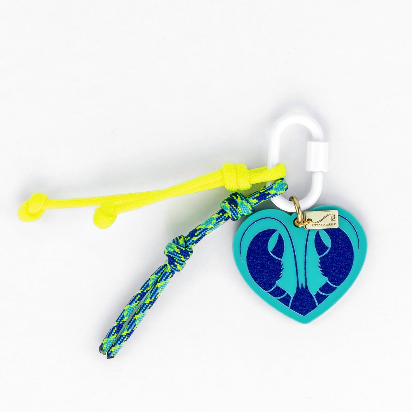 Lobster Love Bag Charm - Teal