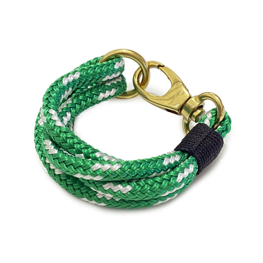 Bracelet - Green & White