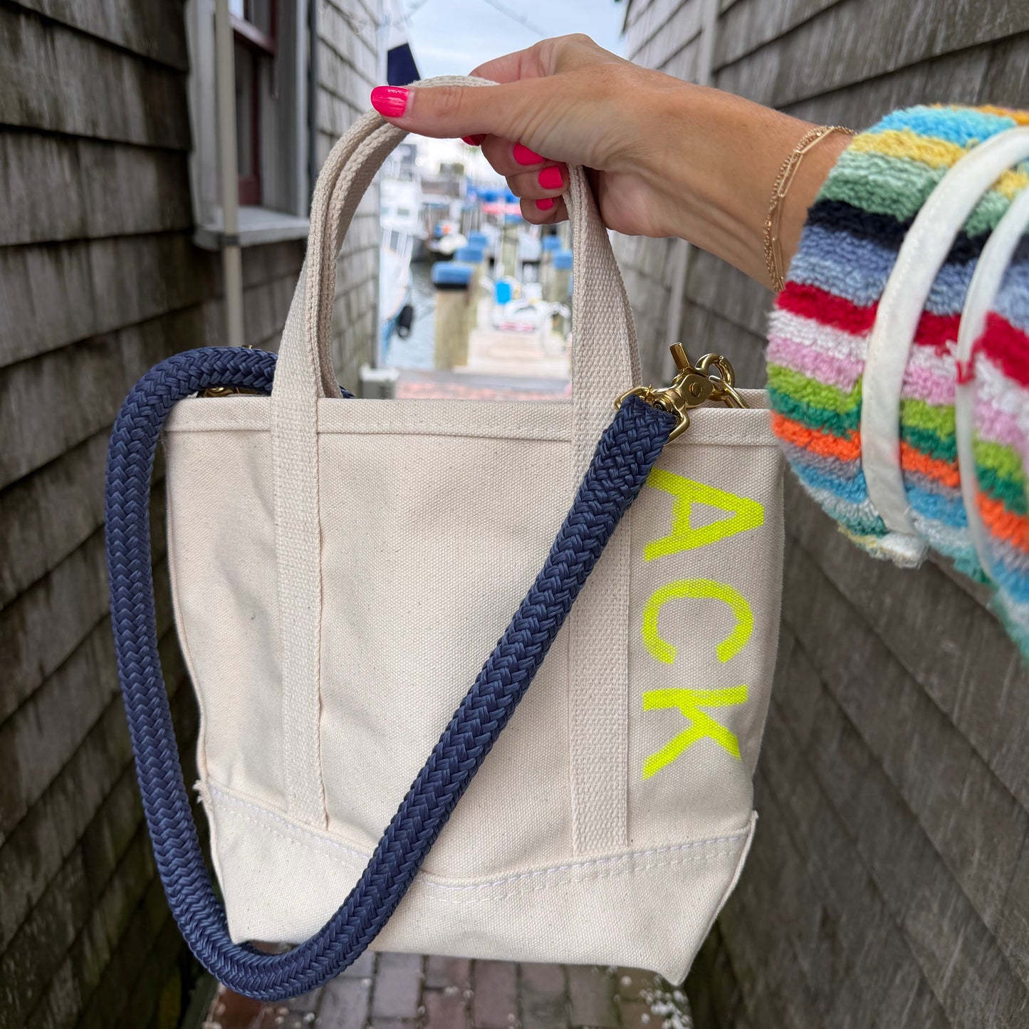 Nantucket Boat Tote + Strap